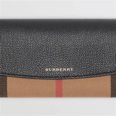 burberry check wallet|burberry continental wallet.